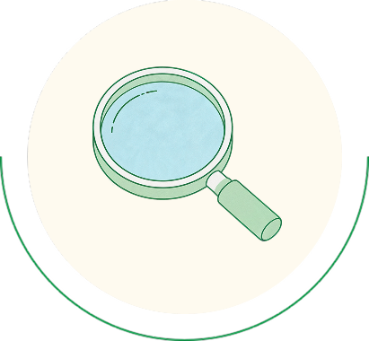 loupe fond beige
